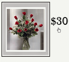 Check out Craig's price for a Dozen Roses, vased!